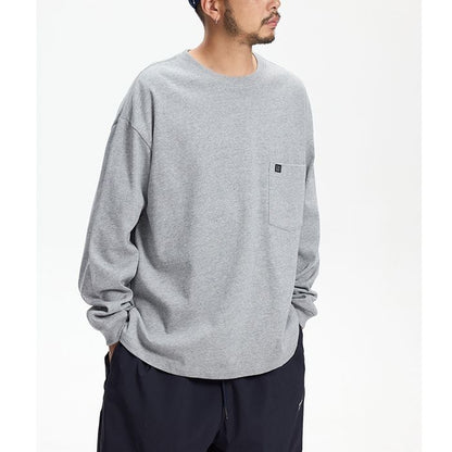 胸ポケット 長袖Tシャツ　M10582