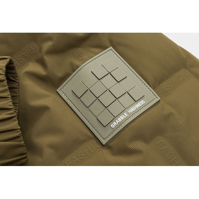 スクエアキルティング フード付ジャケット　M10627