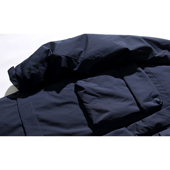 デタッチャブル フード付 ロングコート　M10607