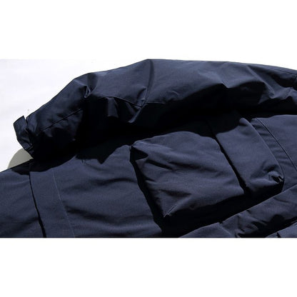 デタッチャブル フード付 ロングコート　M10607