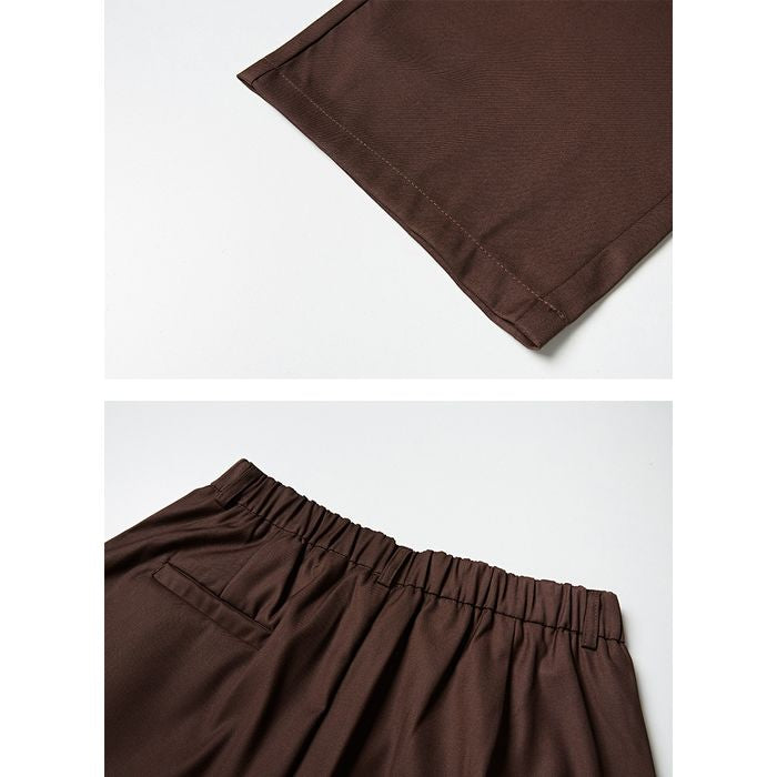 ウエストゴム ストレートパンツ M10508