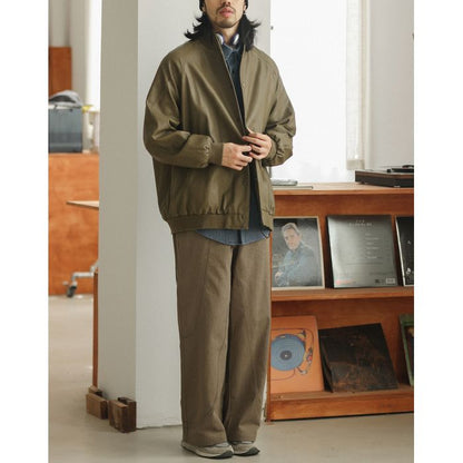 フェイクレザー ブルゾン M10427