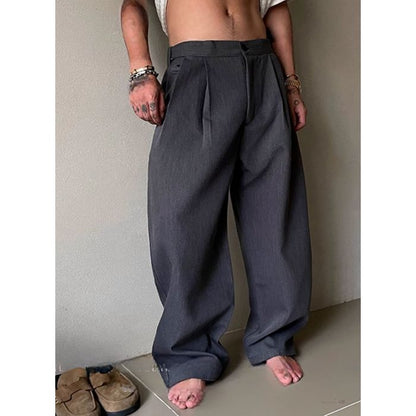 タック入り ワイドパンツ M10410