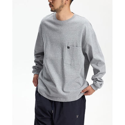 胸ポケット 長袖Tシャツ　M10582