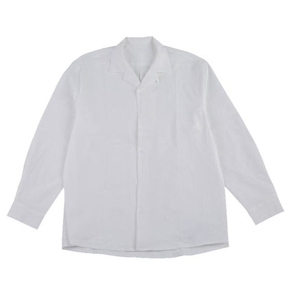 オープンカラー 長袖シャツ　M10371