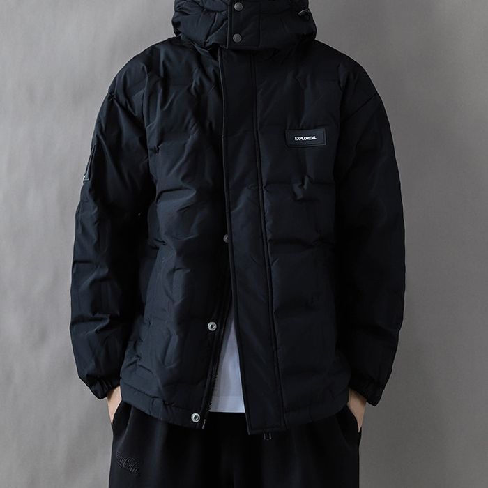 スクエアキルティング フード付ジャケット　M10627