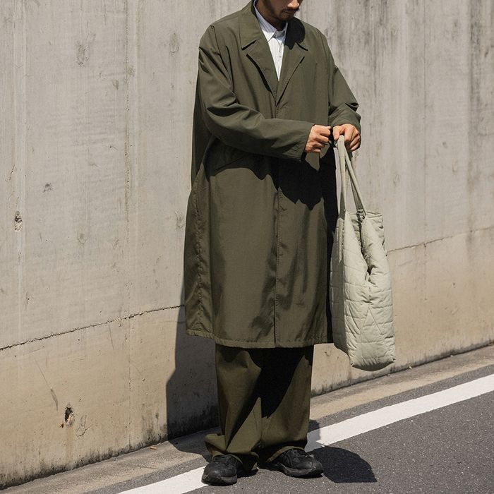 リバーシブル ミドル丈コート　M10342