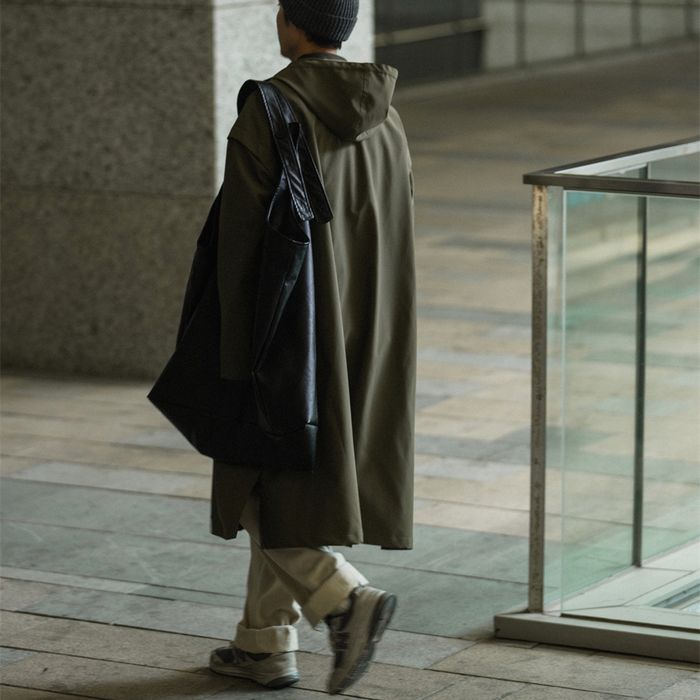 フード付 プルオーバーコート　M10346