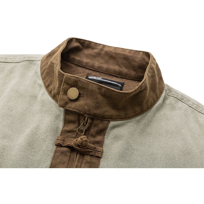 バイカラー デニム ジャケット　M10502