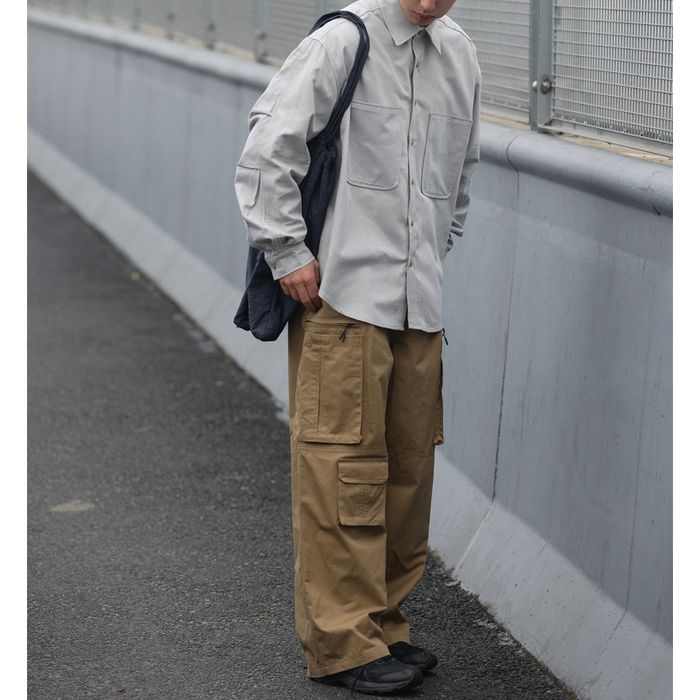 胸ポケット 長袖シャツ　M10378