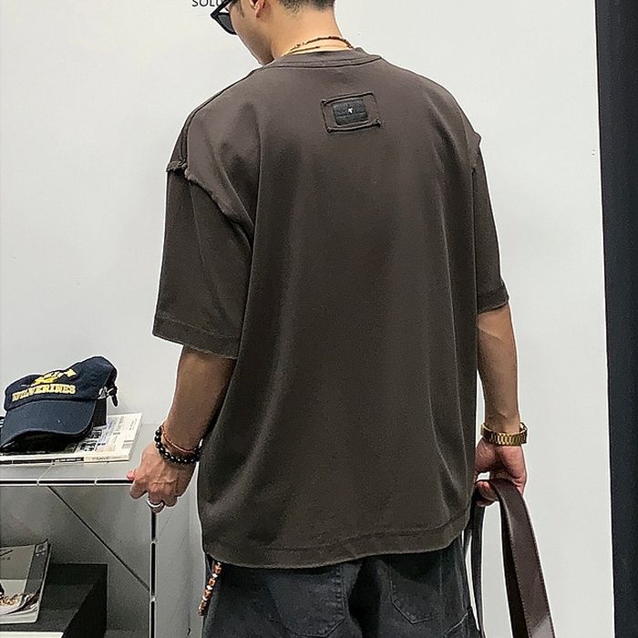 カットオフデザイン Tシャツ　M10746