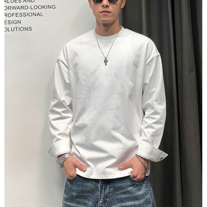 クルーネック 長袖Tシャツ　M10517