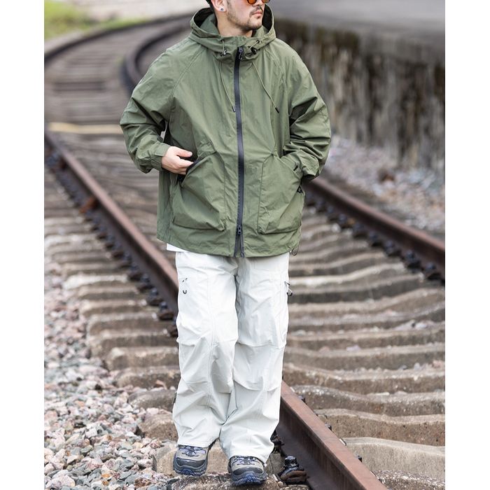 フード付 ジップアップジャケット M10601