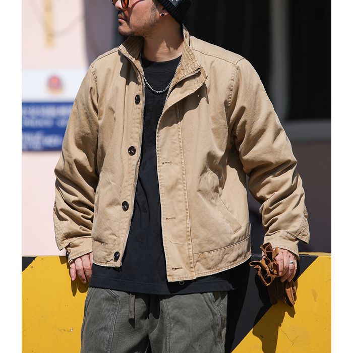 ボア裏地 スタンドカラージャケット M10602