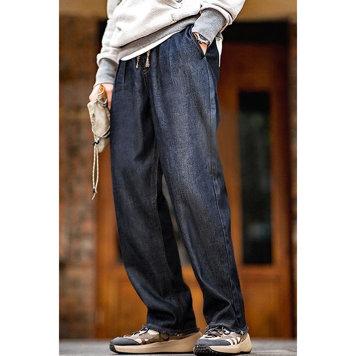 ドローストリング デニムパンツ M10474