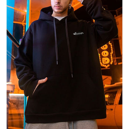 デザインロゴ オーバーサイズ フーディ　M10485