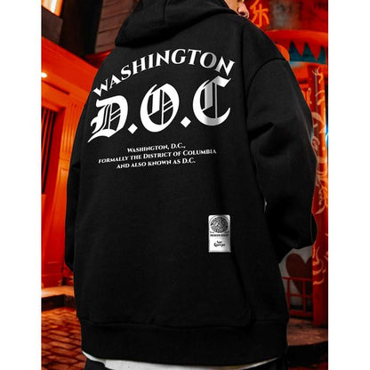 アクセントロゴ オーバーサイズ フーディ　M10489