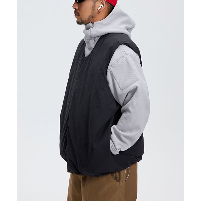 コンシールボタン ダウンベスト M10580