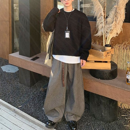 タック ワイドパンツ M10492