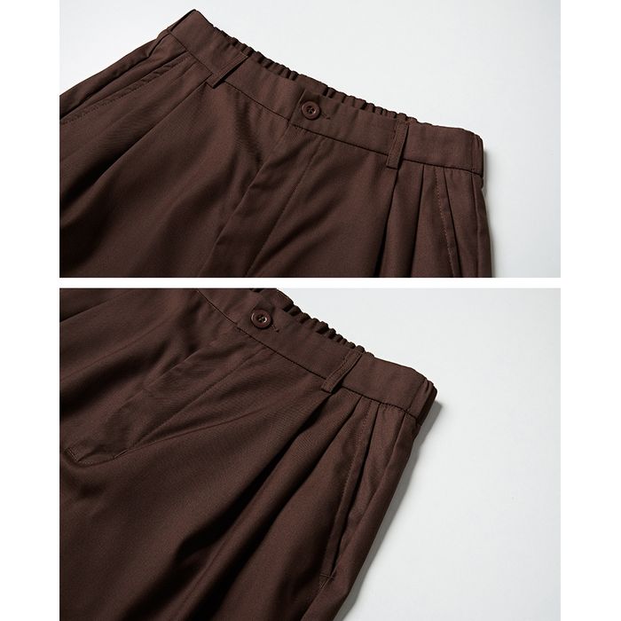 ウエストゴム ストレートパンツ M10508