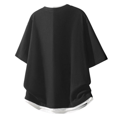 レイヤードデザイン ワッフルTシャツ　M10760