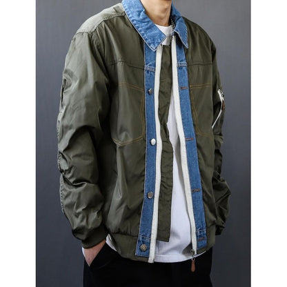 異素材ミックス ジャケット　M10501