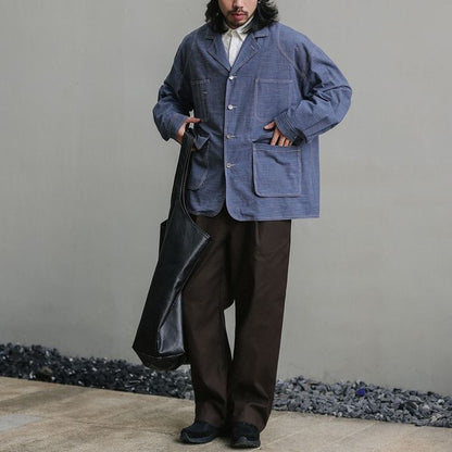 コントラストステッチ シャツ　M10350