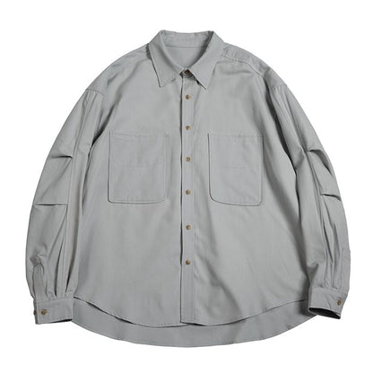 胸ポケット付き 長袖シャツ　M10362