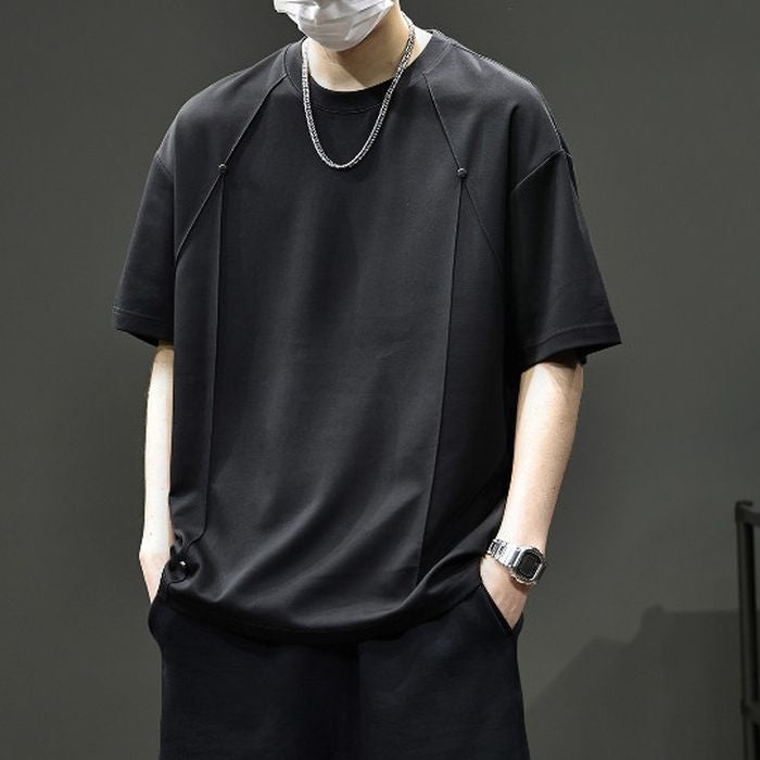 パイピングデザイン Tシャツ　M10759