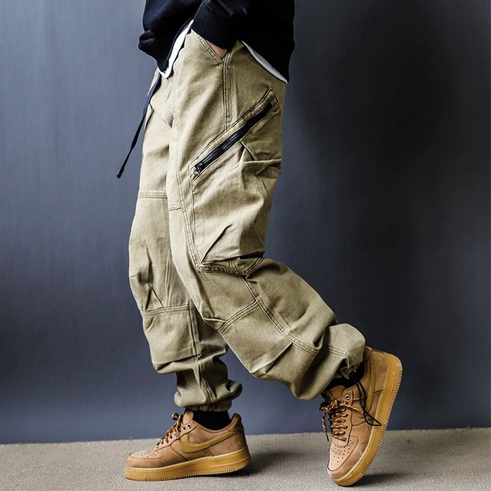 ジッパーポケット　カーゴパンツ　M10815