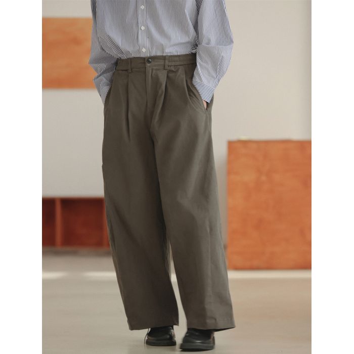 タック入り ワイドパンツ M10377