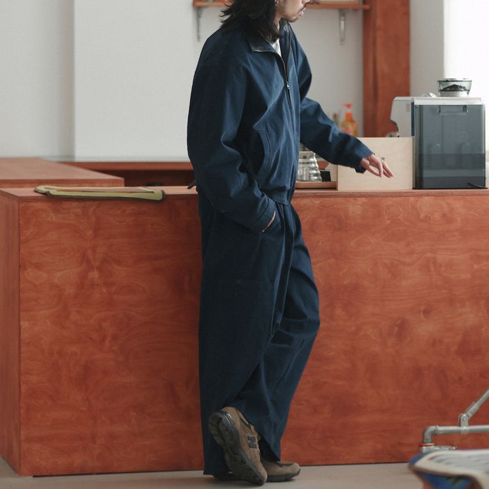 PUカラー フルジップ ブルゾン　M10381