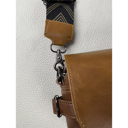 フェイクレザー ショルダーバッグ　M10482