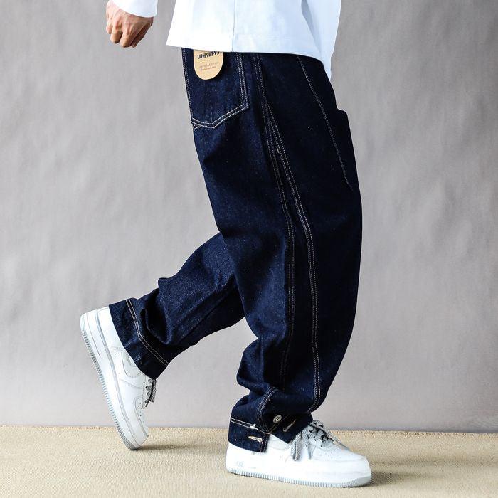 ボタンヘム デニムパンツ M10484