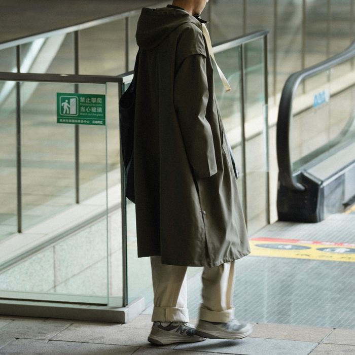 フード付 プルオーバーコート　M10346