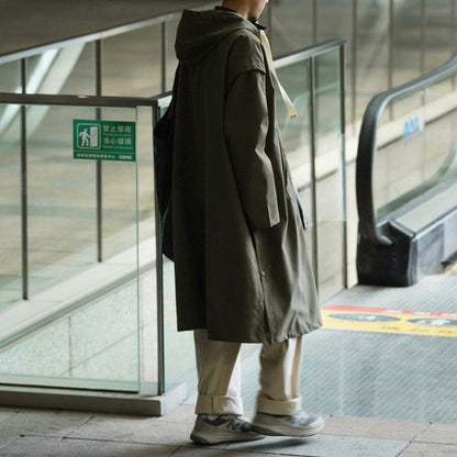 フード付 プルオーバーコート　M10346