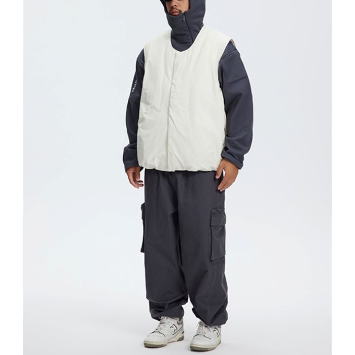 コンシールボタン ダウンベスト M10580