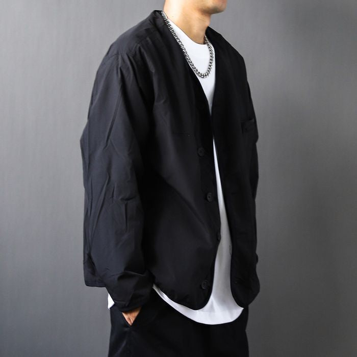 パイピング ノーカラージャケット　M10491