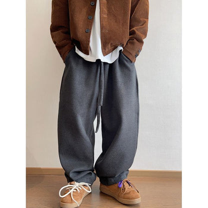 ドローストリング ワイドパンツ　M10077