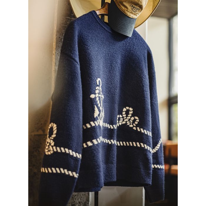 マリンモチーフ ニット　M10554