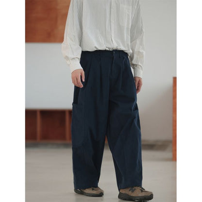 タック入り ワイドパンツ M10377