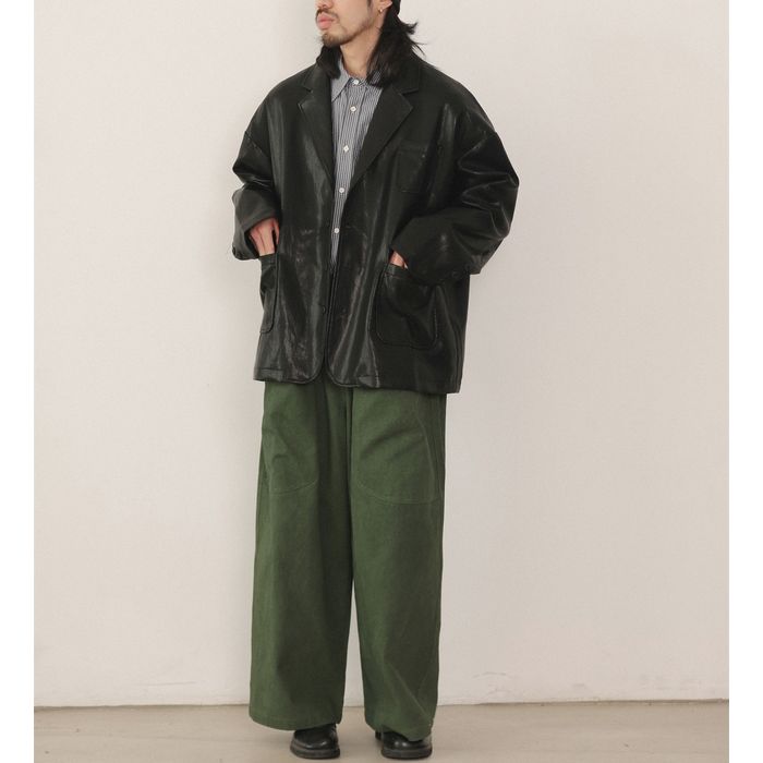 フェイクレザー ジャケット M10385