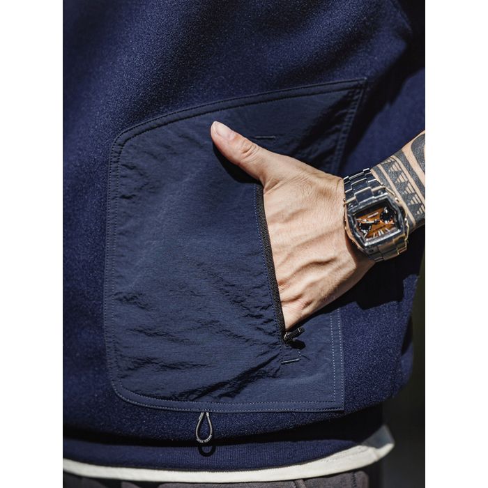 パッチワーク ポケット セーター M10557