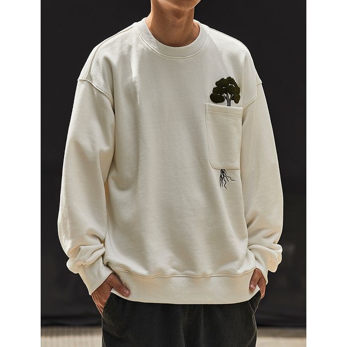 ツリー刺繍 スウェット M10595