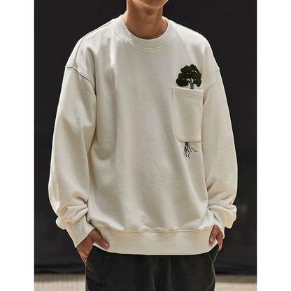 ツリー刺繍 スウェット M10595