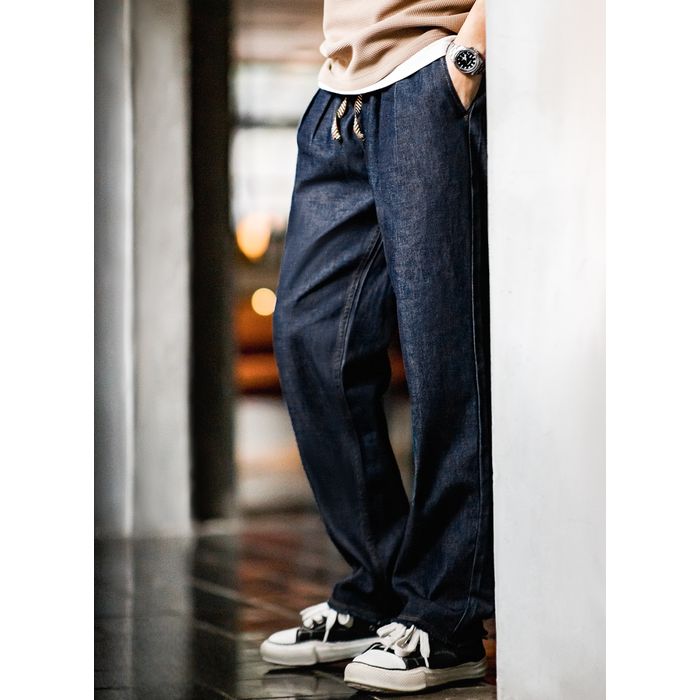 ドローストリング デニムパンツ M10474