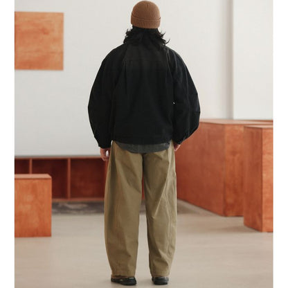 ヴィンテージ風 ジップアップジャケット M10418