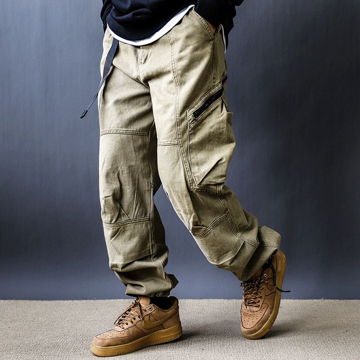 ジッパーポケット　カーゴパンツ　M10815