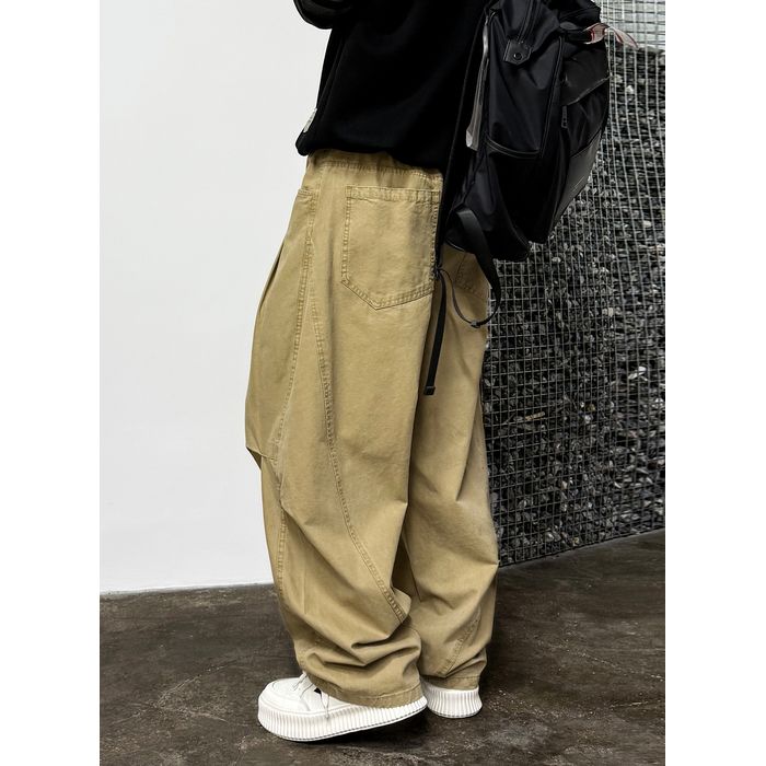 ドローストリング ワイドパンツ　M10561