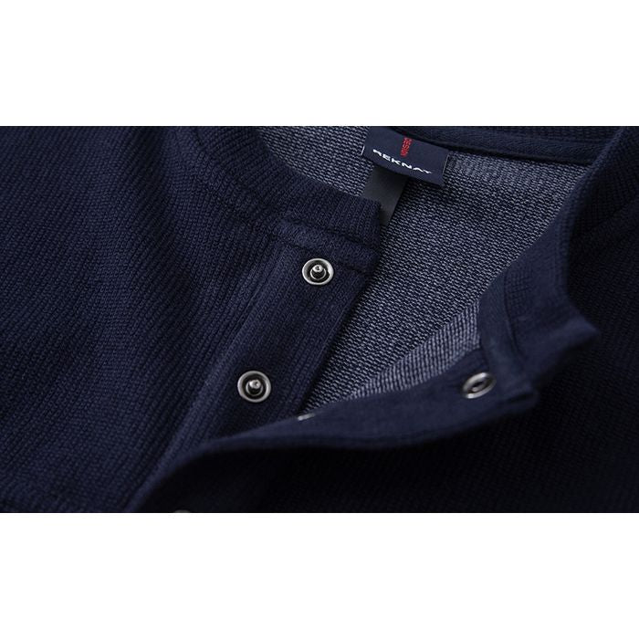 ヘンリーネック 長袖Tシャツ　M10591